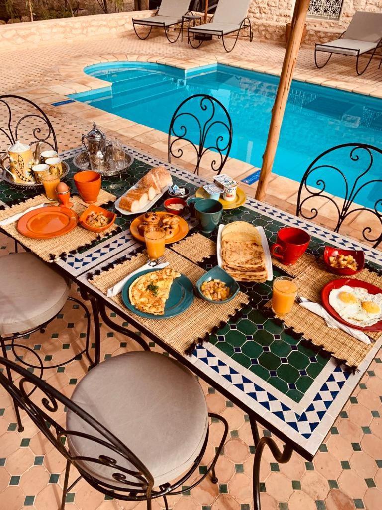 Villa Nouran Ghazoua Bagian luar foto